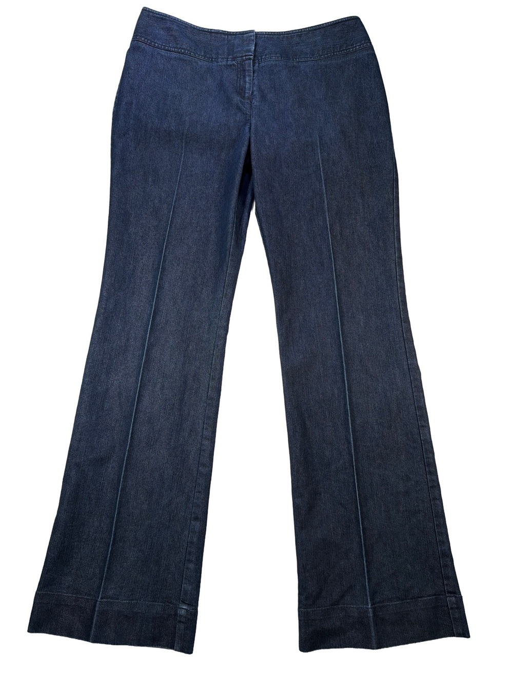 Kenneth Cole New York Size 8 Dark Wash Denim Trouser Pants